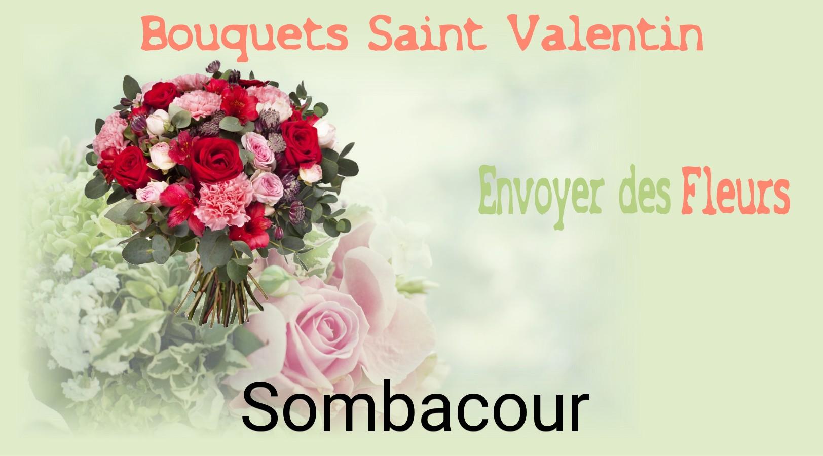 Roses de Saint-Valentin livrées à Sombacour